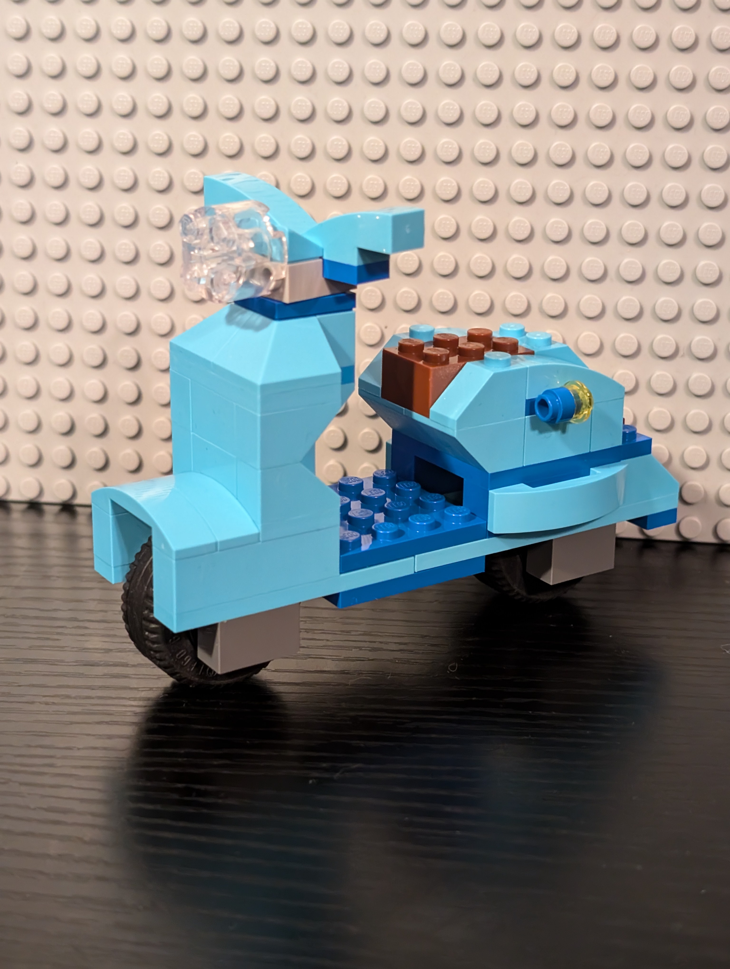 Building the Vespa Scooter with LEGO 10698