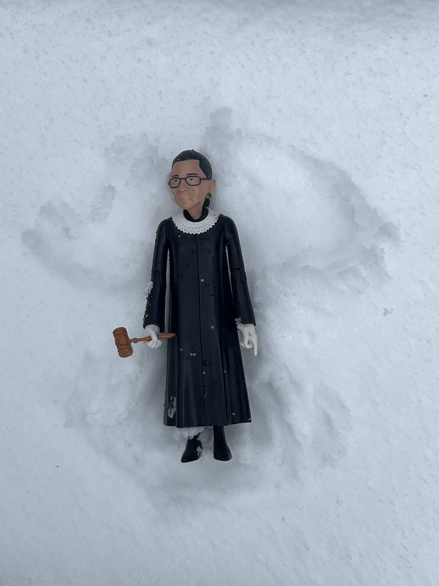 Creating a perfect Snow Angel