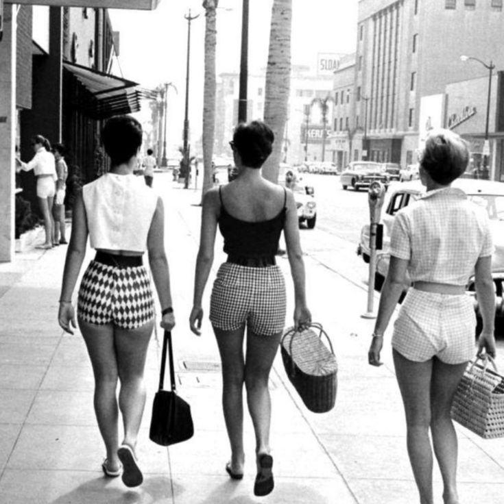 A throwback to the iconic short shorts of the 1950s