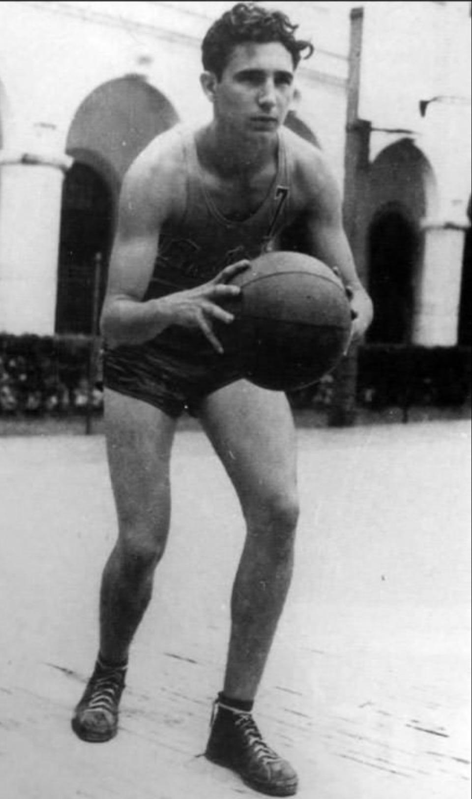 A Young Fidel Castro: High School Basketball Star in 1943