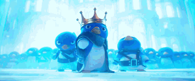 Penguin King Mario: The Epic Attack GIF