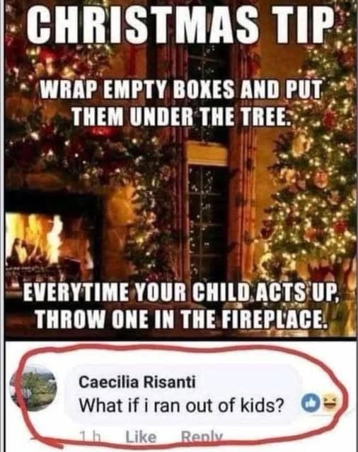Why not toss one into the fireplace for fun?