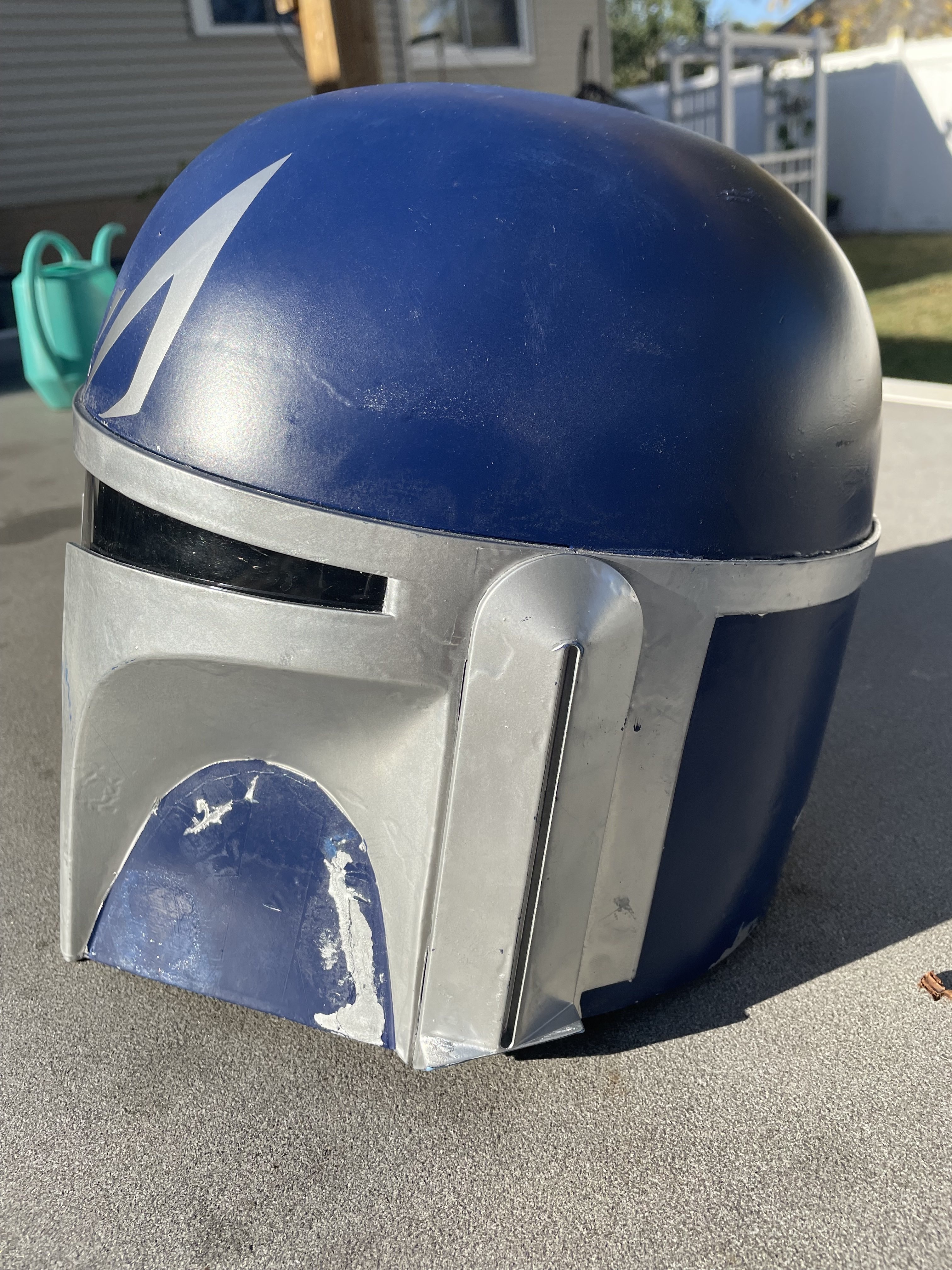 The iconic Mando bucket