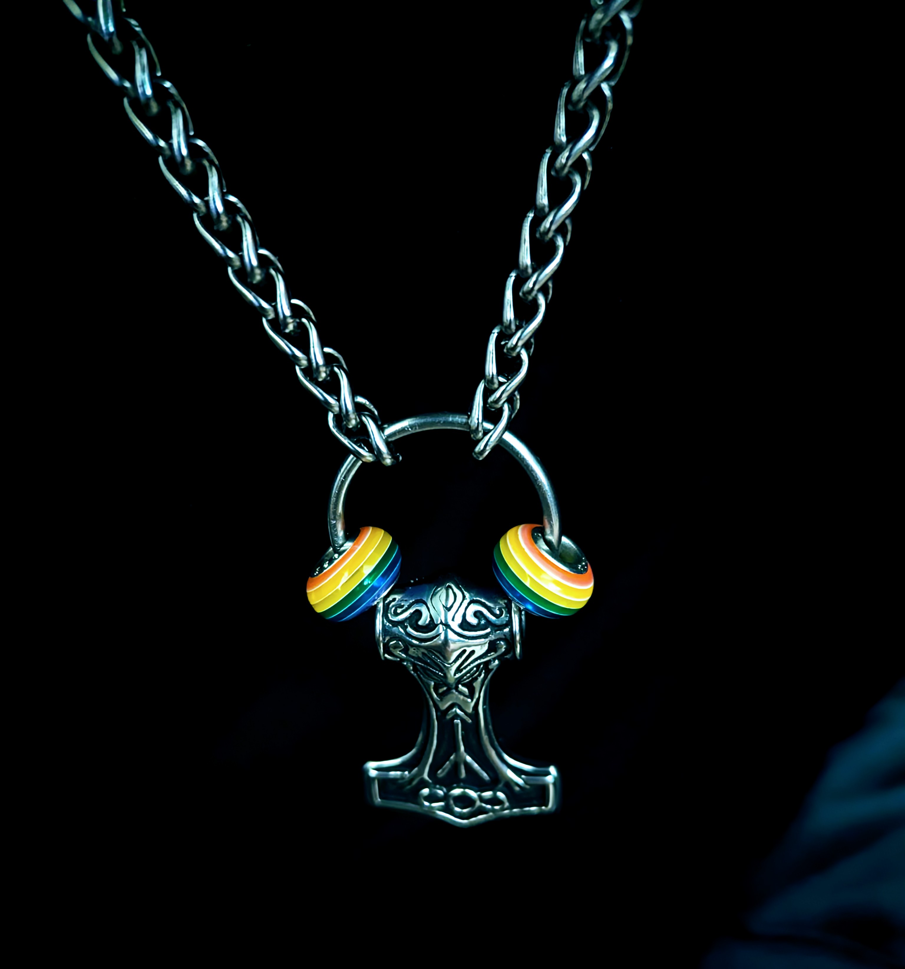 Check out my hammer, now adorned with rainbows!