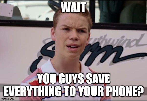 Is it time for a phone decluttering session?