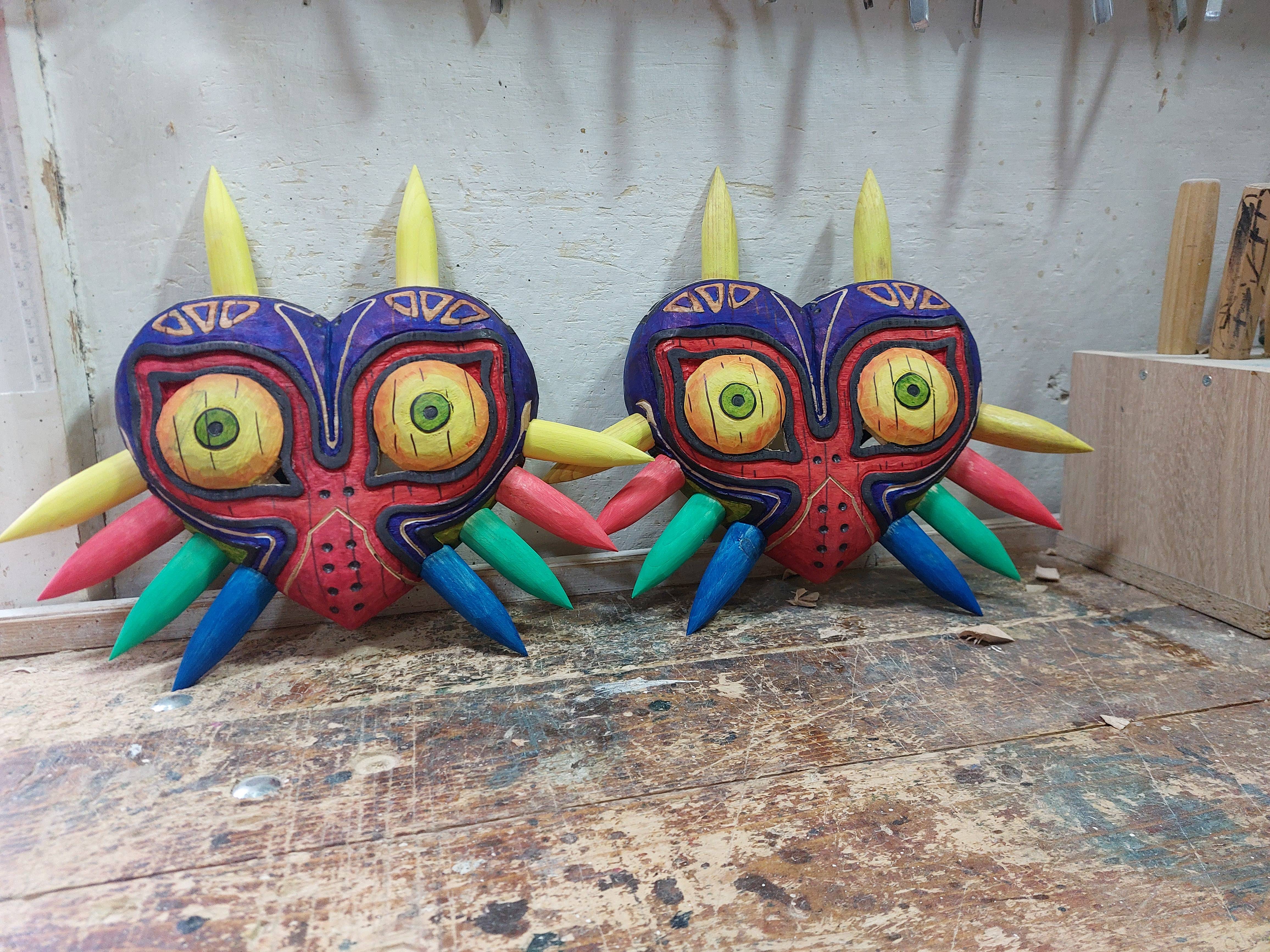 Check Out the Majora's Masks I Crafted Recently!