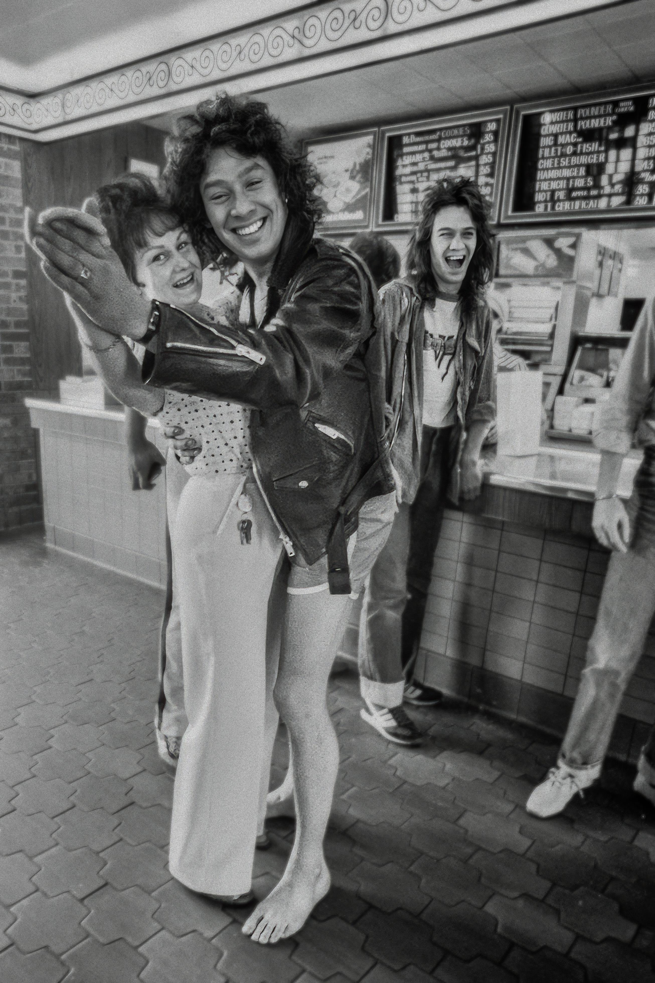 A Legendary Moment: Alex and Edward Van Halen at McDonald's in 1979