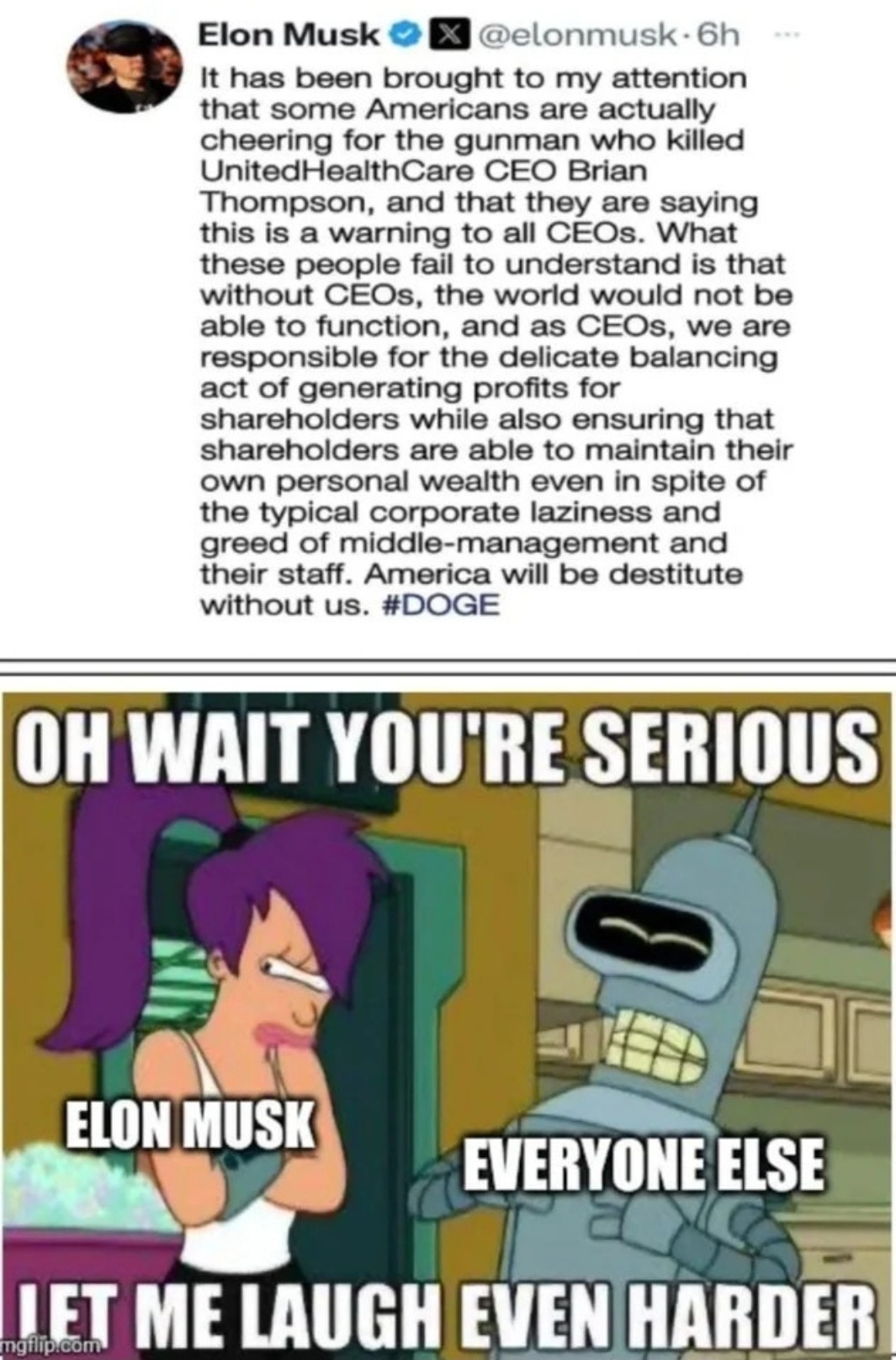 Wait, did he really just say that?