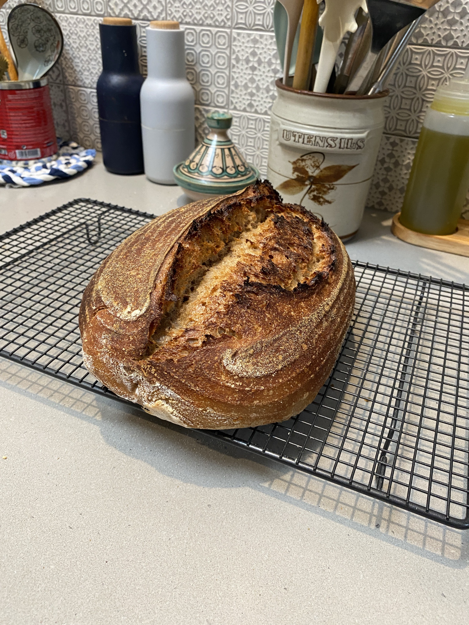 Deliciously Tangy Spelt Loaf