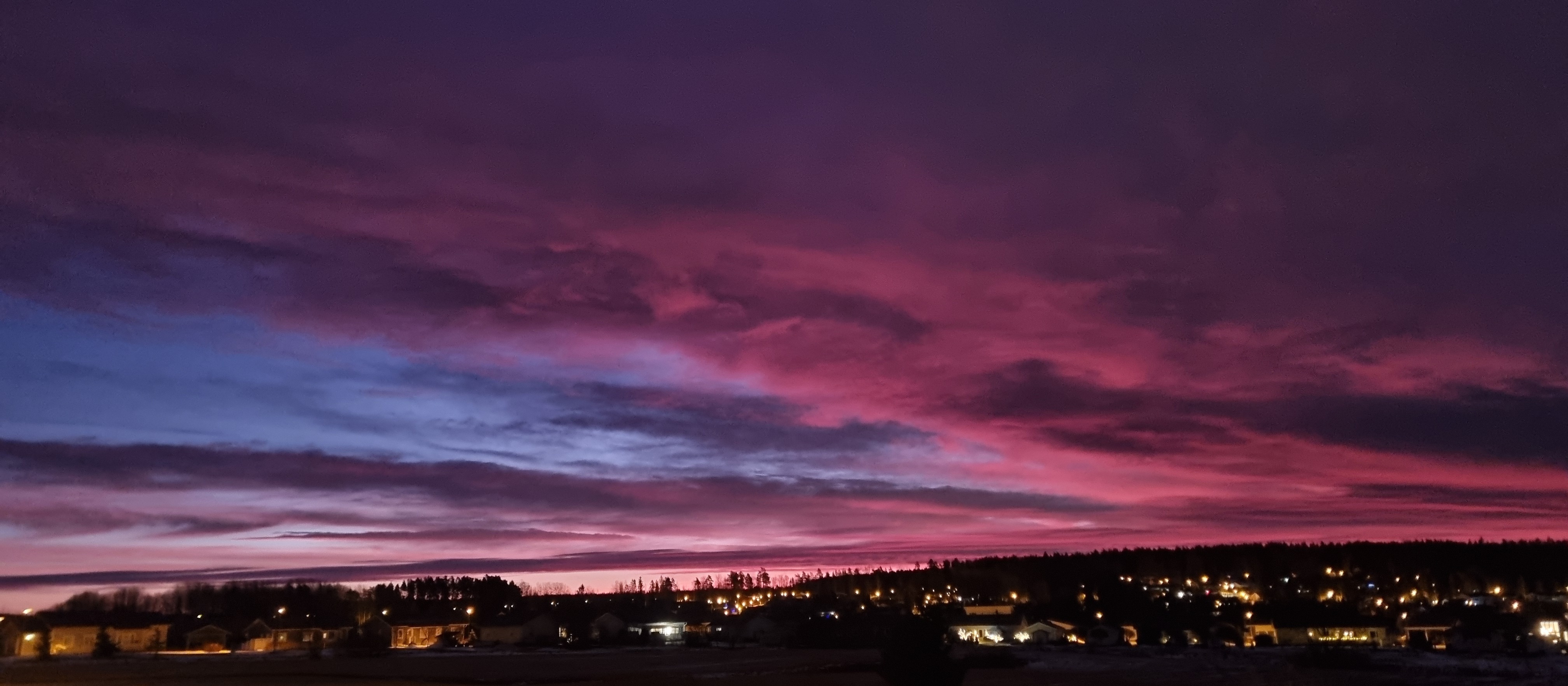 The breathtaking sky this morning