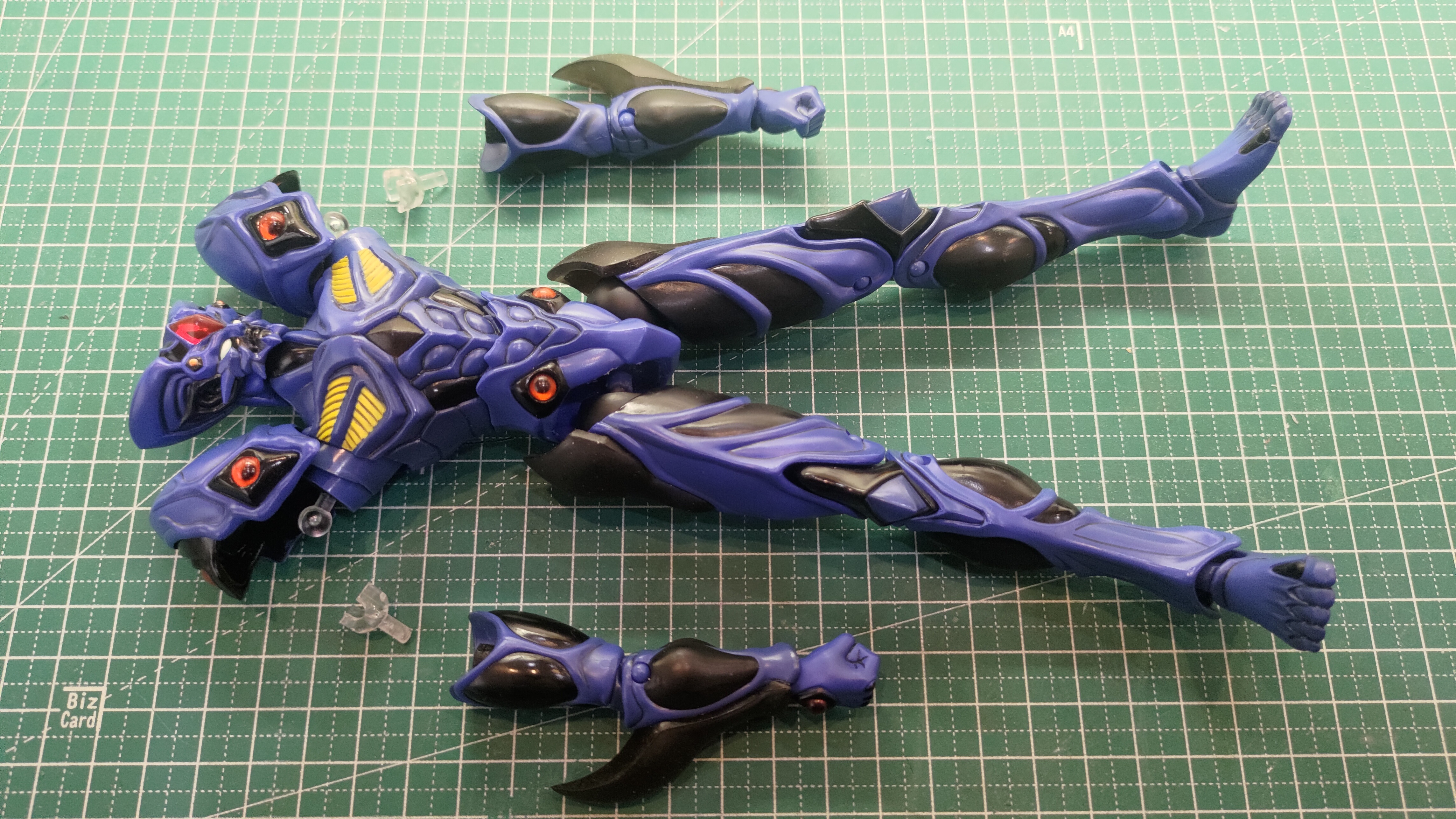 Toy restoration complete: Max Factory BFC Max11 Zoalord Pluqstahl