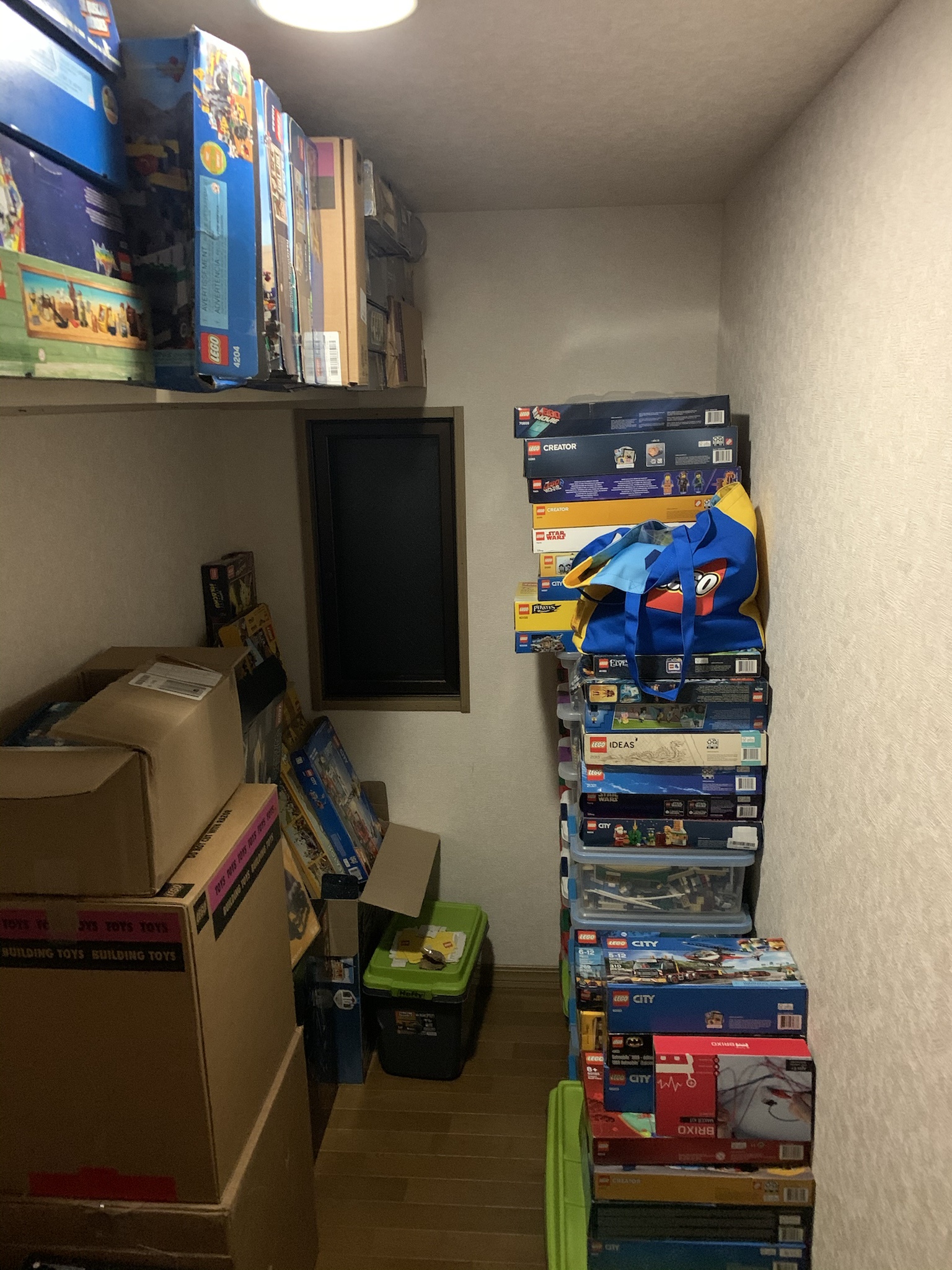 Just a glimpse of my extensive Lego collection.