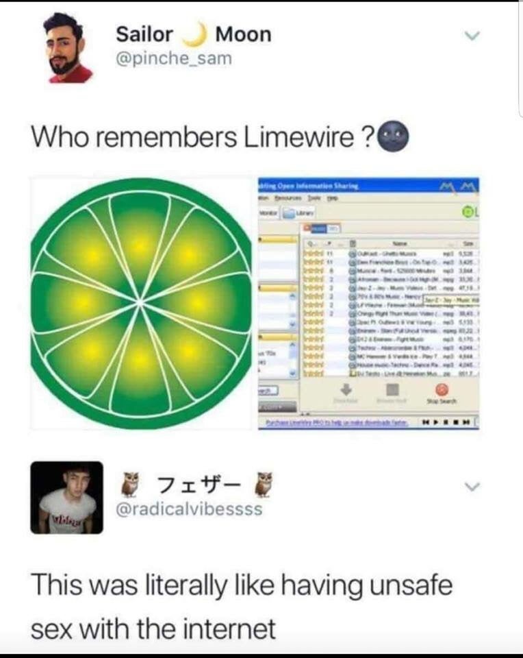 Nostalgia Alert: Remembering the Limewire Era