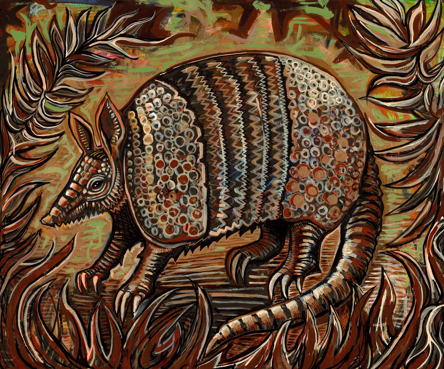 Charming Rustic Armadillo