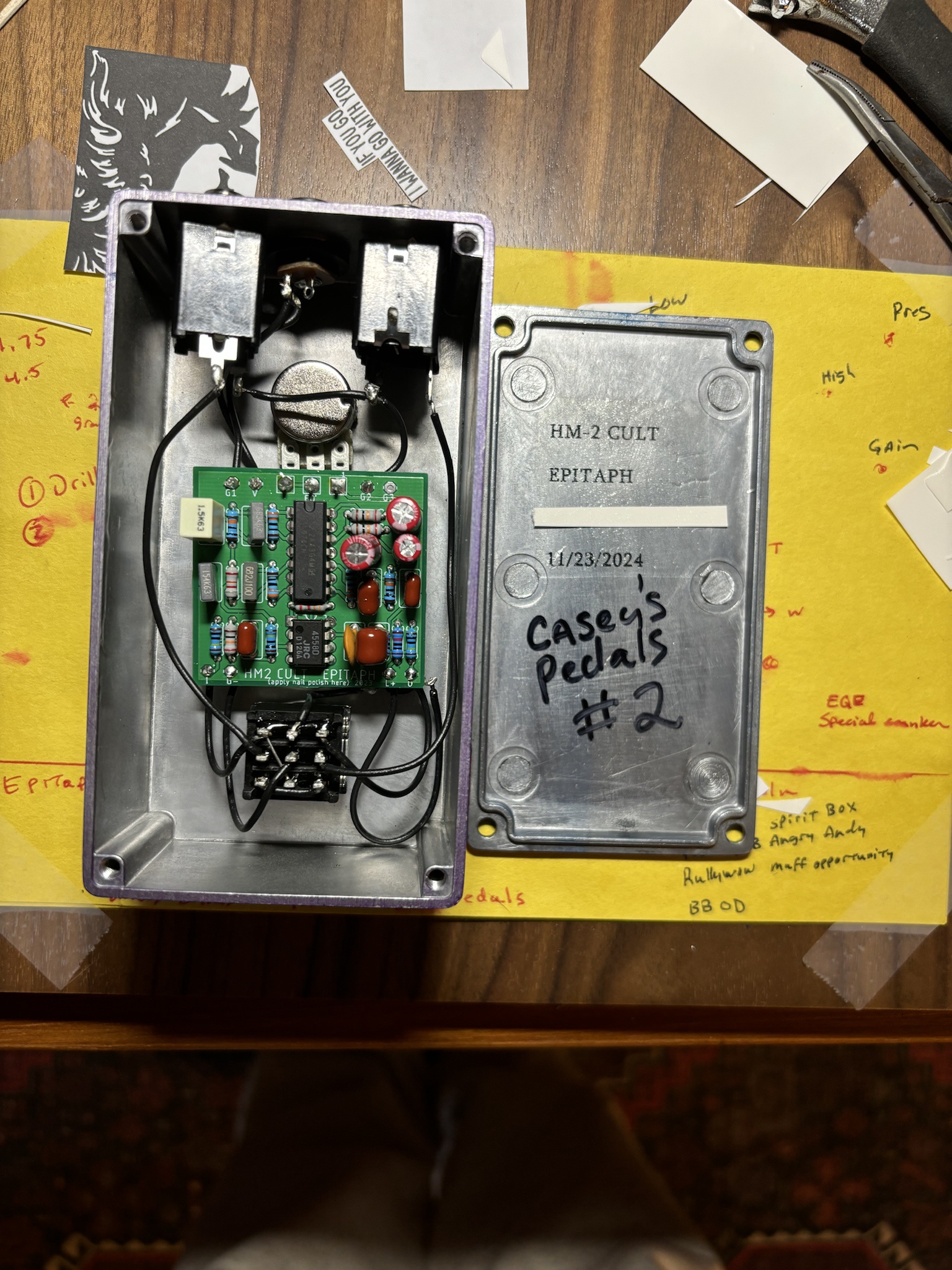 DIY Build of the HM-2 Cult: Epitaph PCB Edition