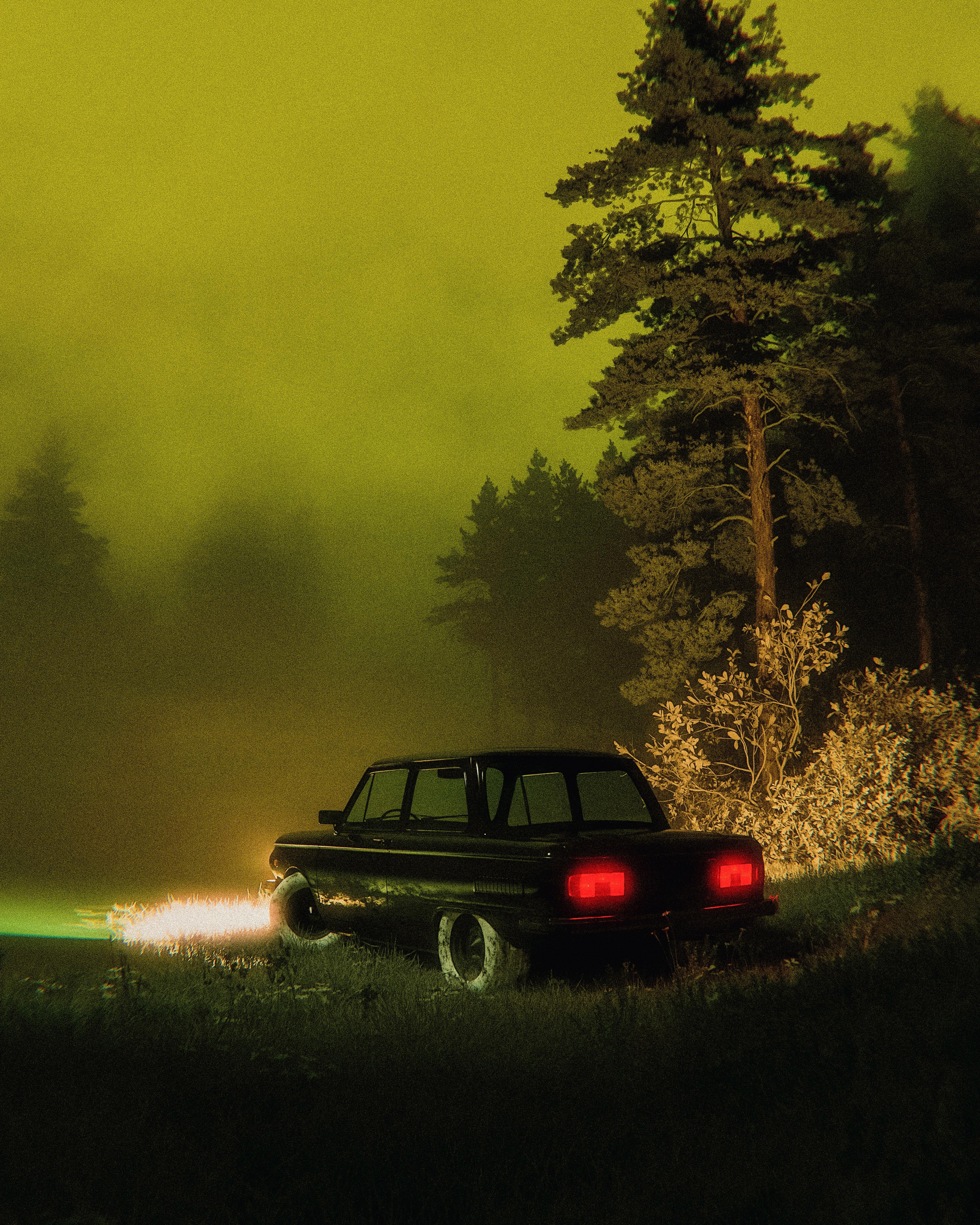 A Night Out Under the Stars, by Huleeb