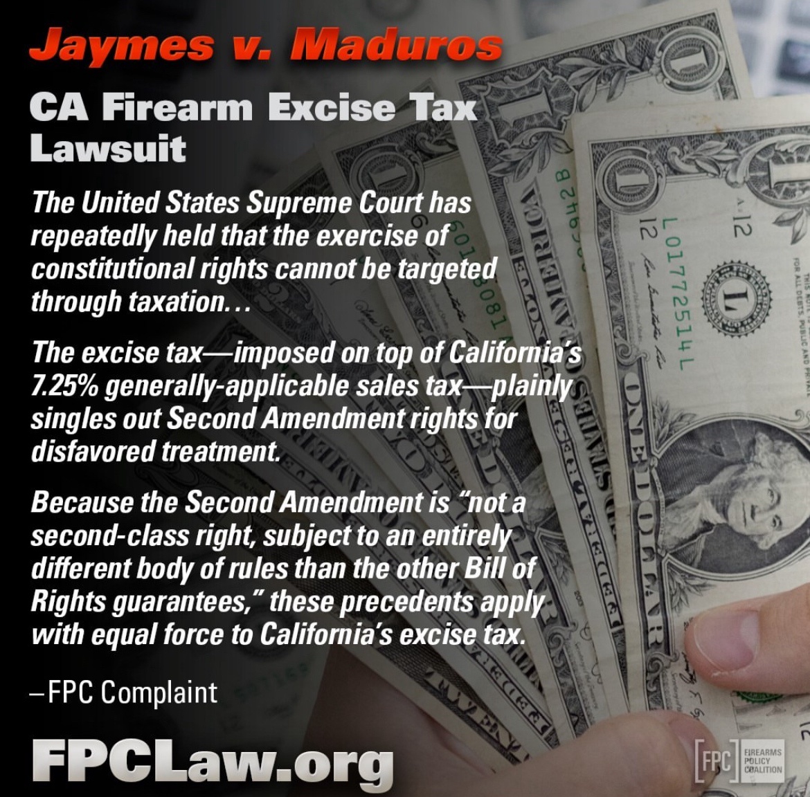 Remember: A Right Taxed is a Right Denied!