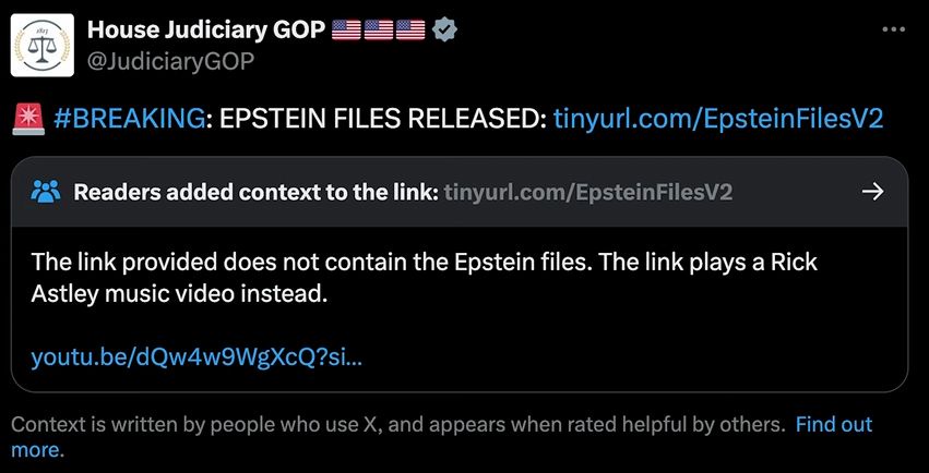 Epstein Files Unveiled? Not Quite...