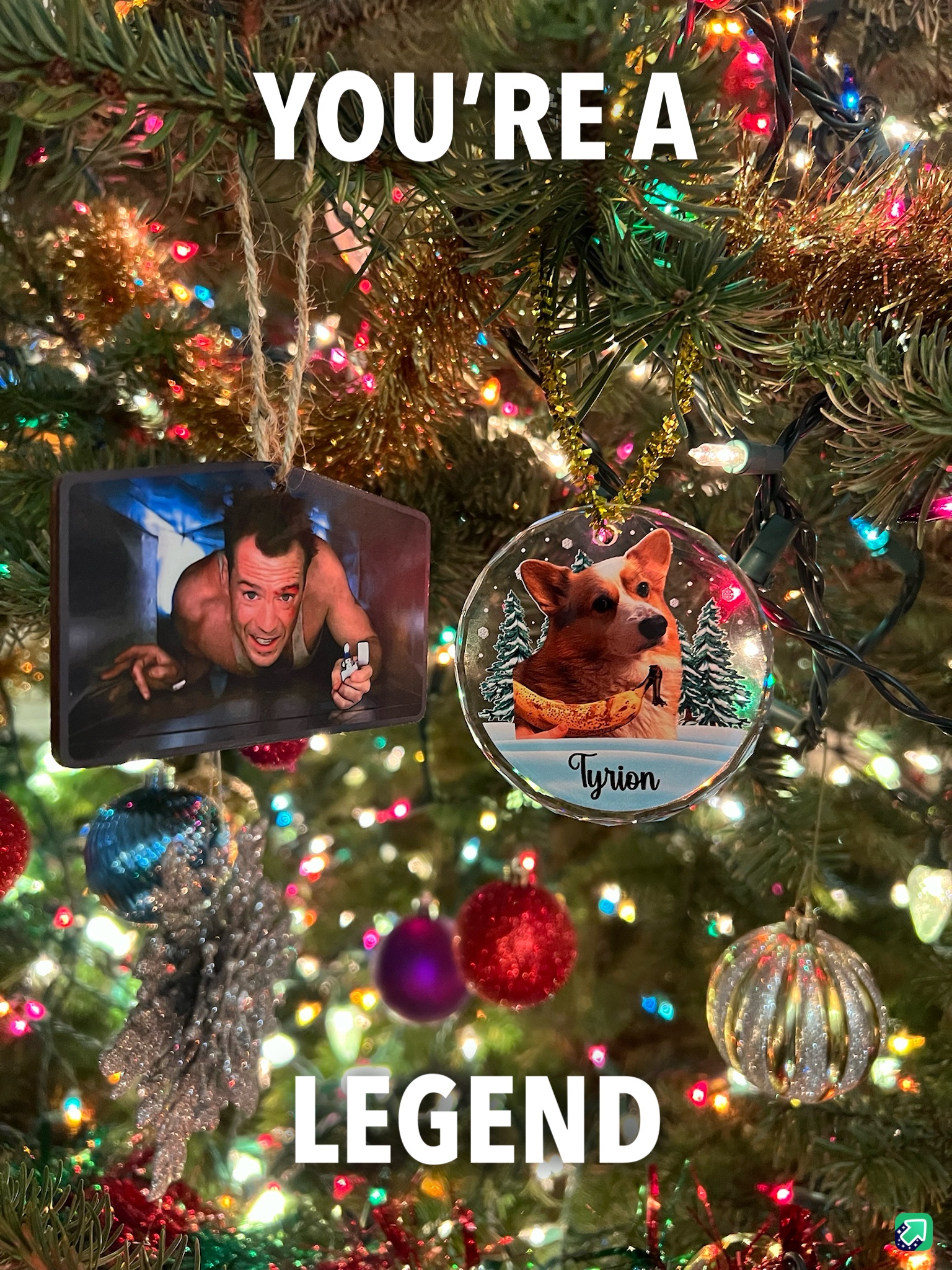 Mission accomplished: Ornament exchange success!