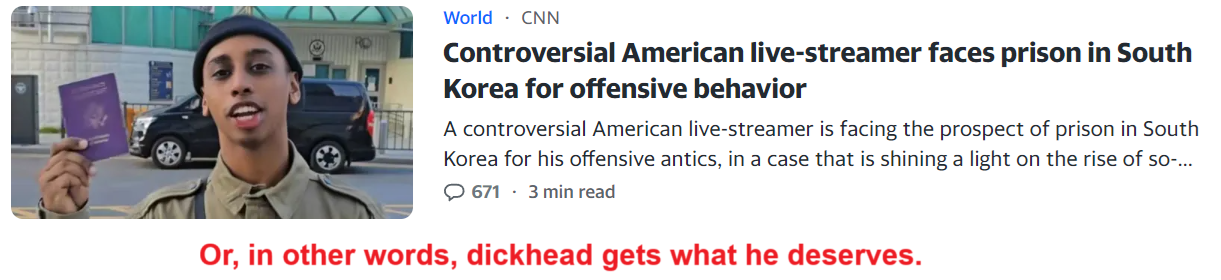 If Only America Had the Guts to Do This, But Here We Are Electing a 'Possible' Next President with Similar Behavior...