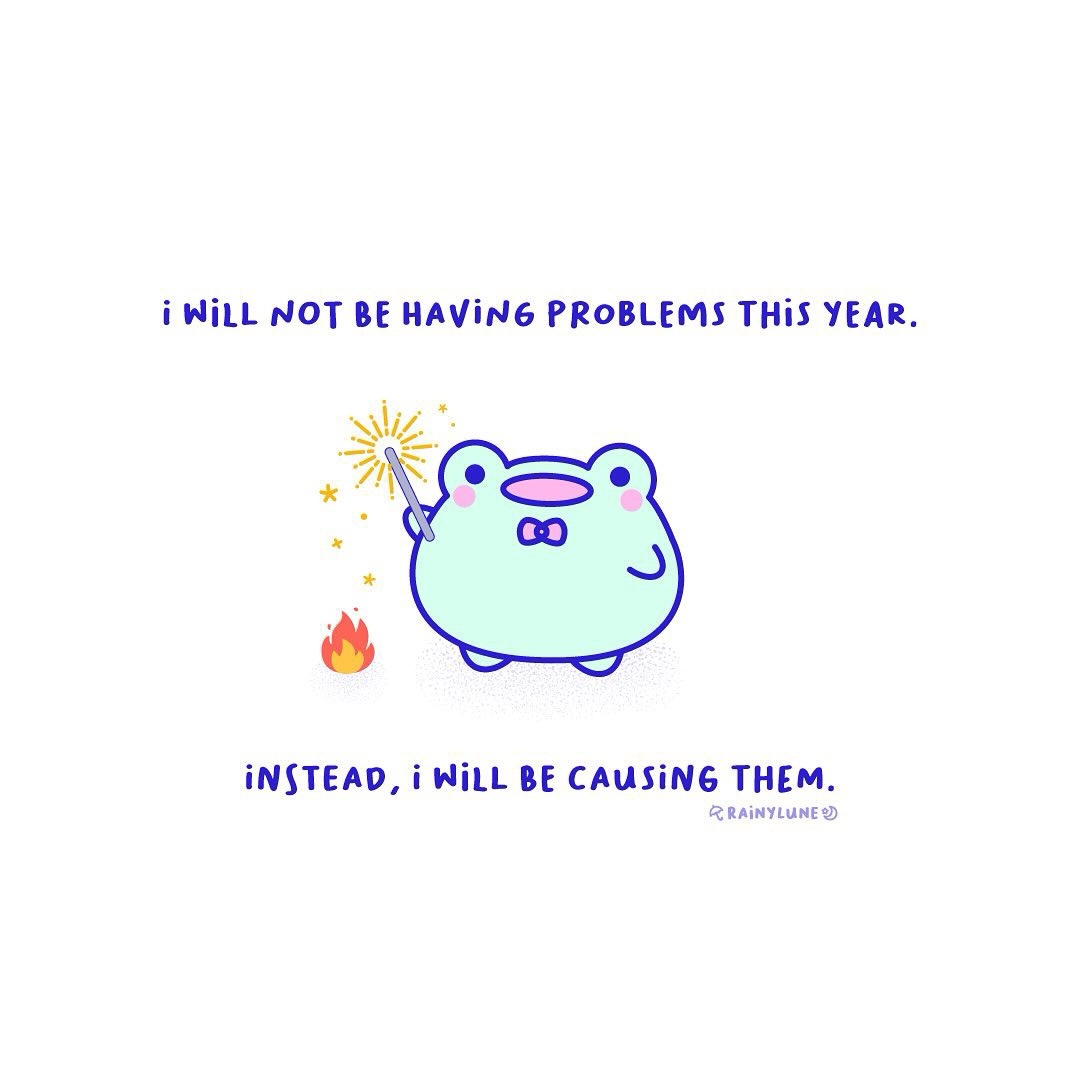 Setting my New Year’s resolution in motion
