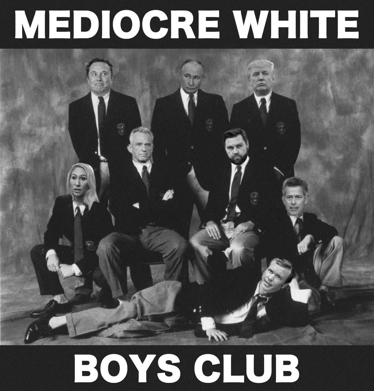 The Club of Average White Boys: Where Mediocrity Reigns