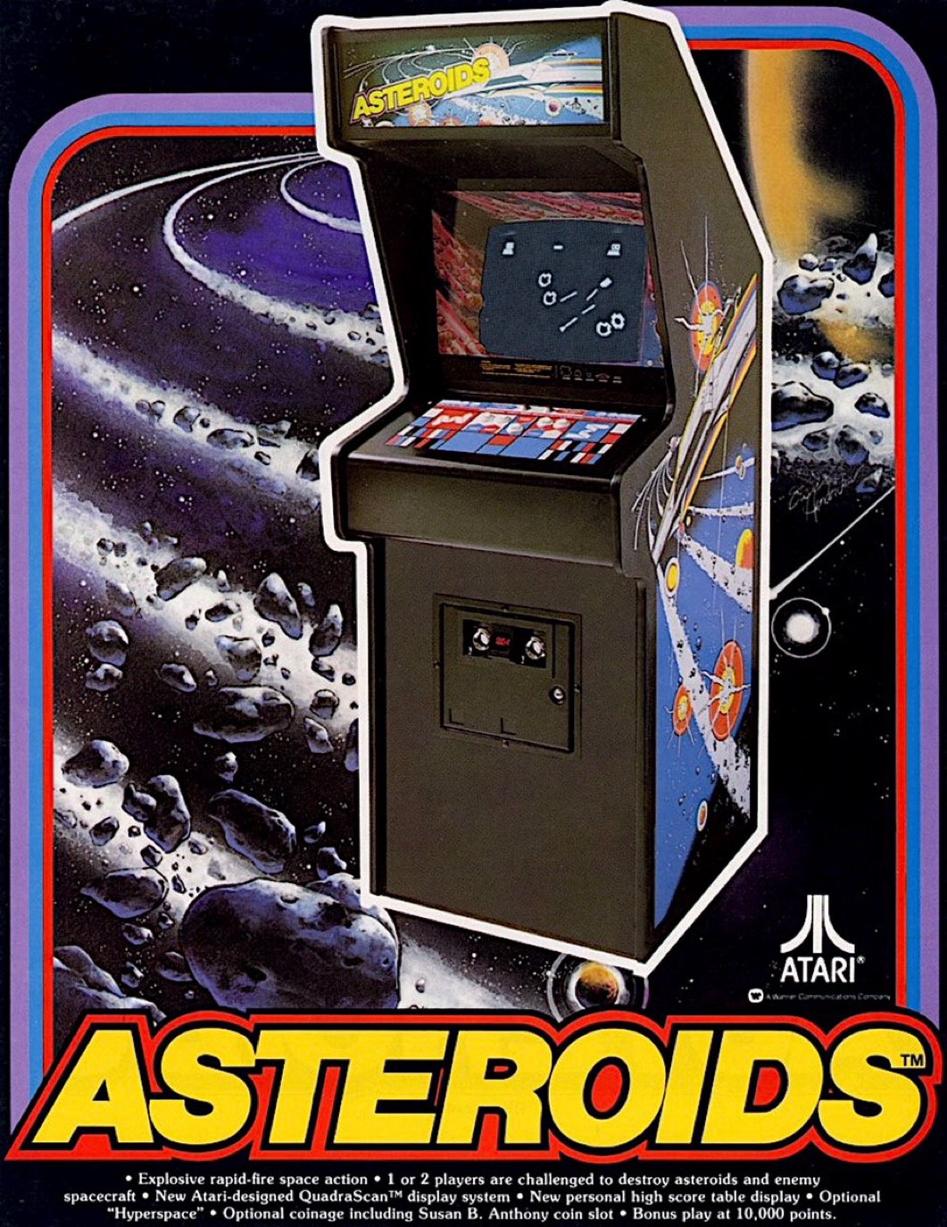 Throwback to November 1979: Atari's Iconic Arcade Game 'Asteroids' Hits the Scene