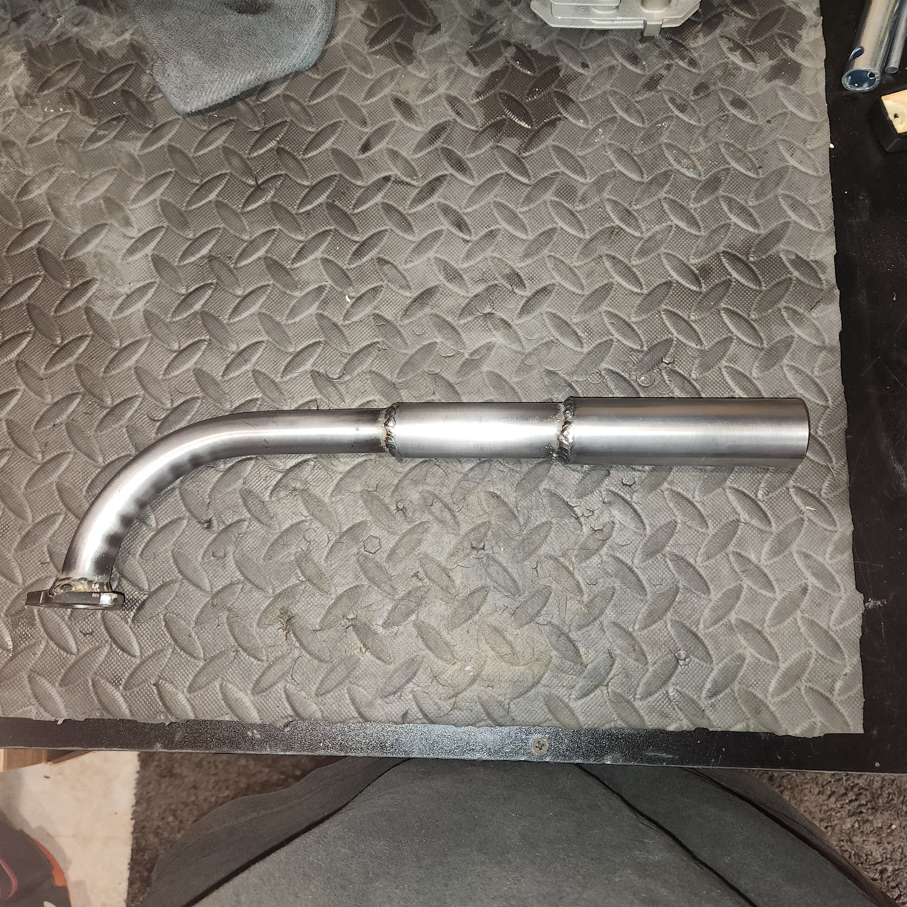 Check out my progress on the custom exhaust project