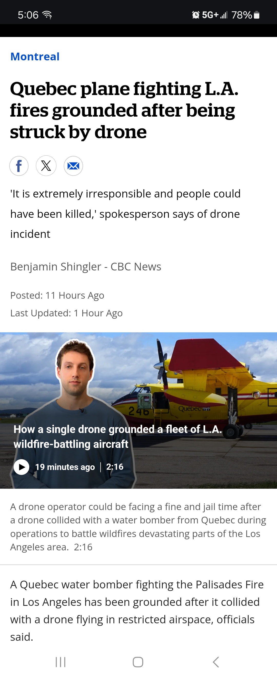 May the Drone Operator's Sweater Forever Get Caught on Everything