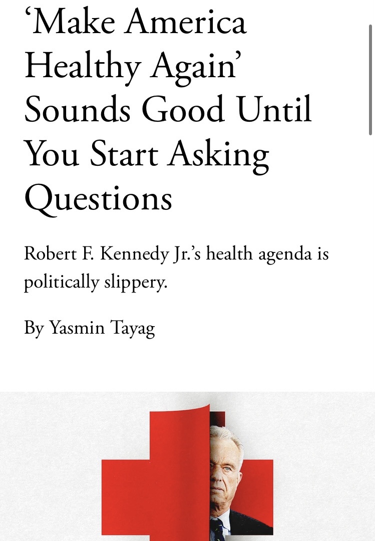 Why 'Make America Healthy Again' Might Be the Most Misleading Slogan Ever