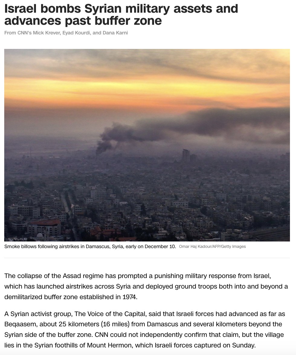 Israel's Unprovoked Invasion of Syria: Can Syria Defend Itself?