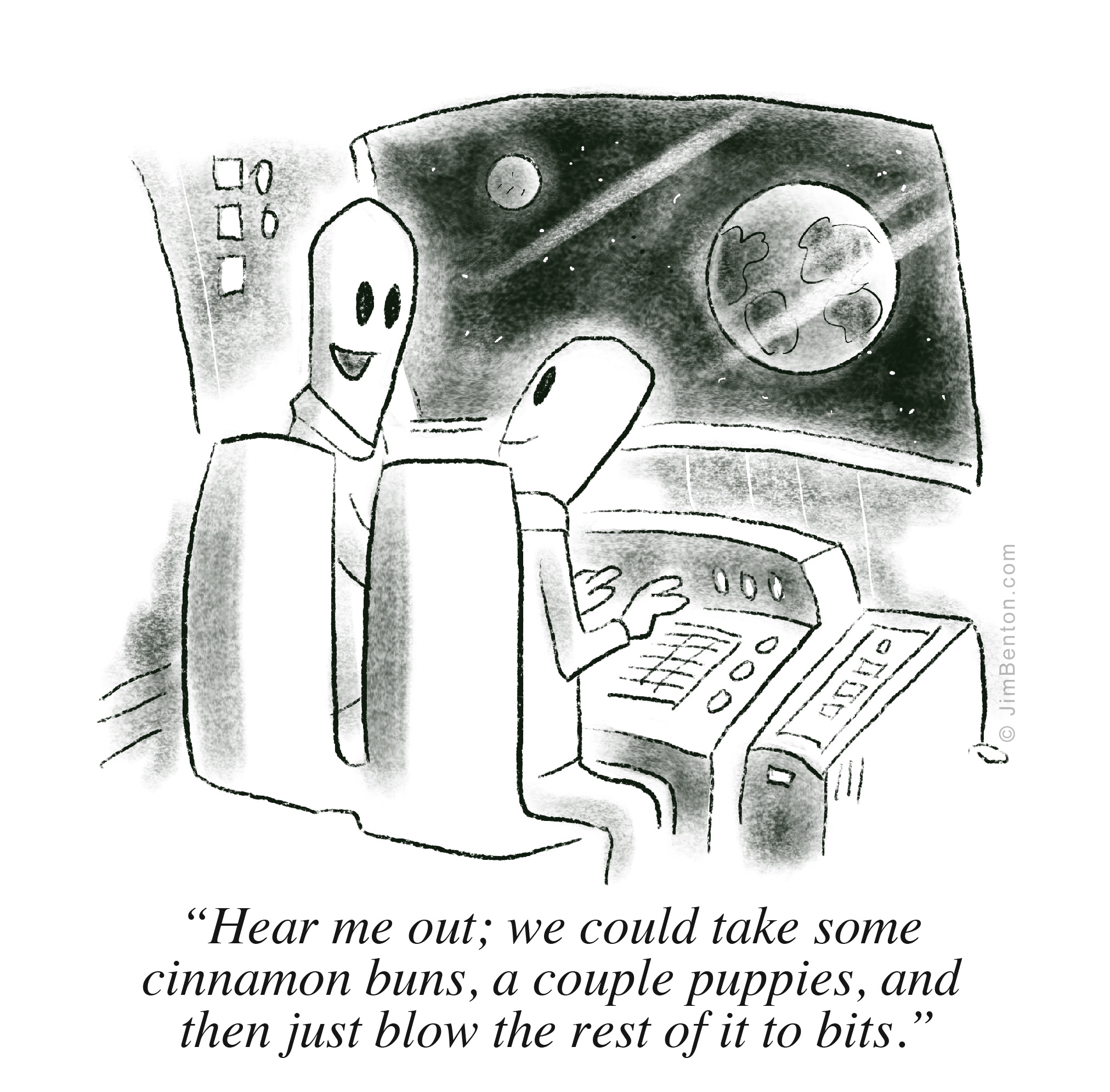 An Unexpected Encounter with Alien Visitors