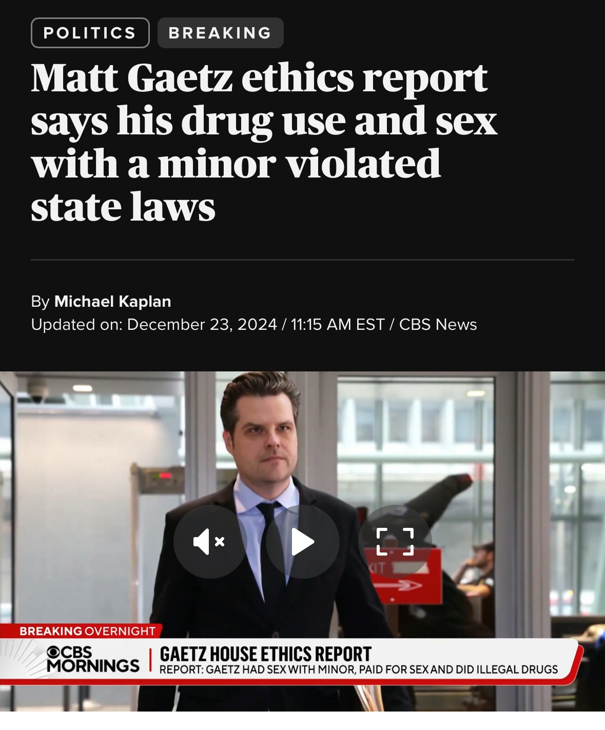 Is the DOJ really going to charge him? Seriously, is it happening?!