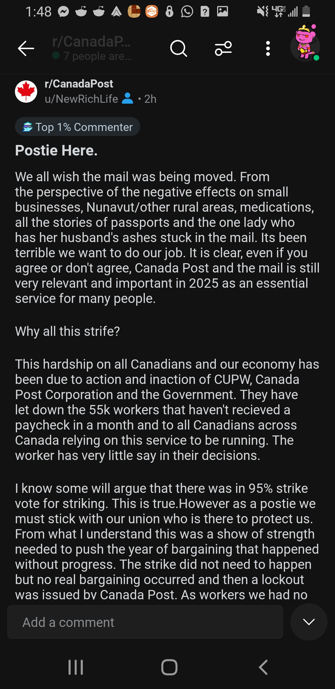 Feeling Silenced: My Struggles with Canada Post