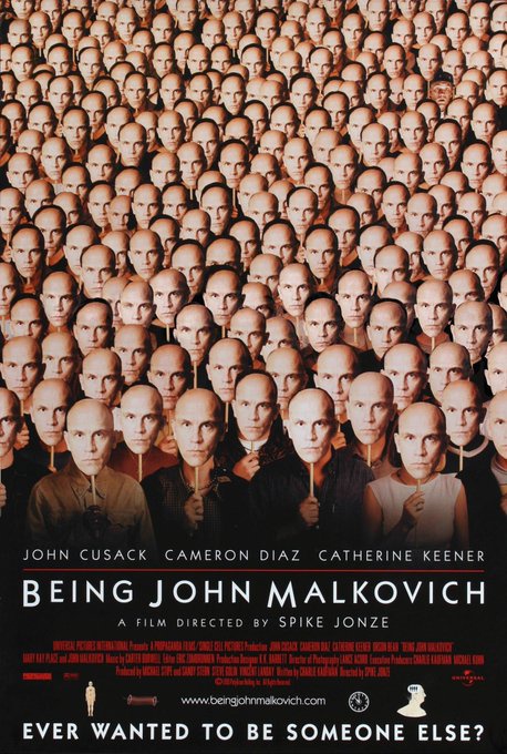 Celebrating 25 Years Since We Were Malkovich Malkovich'd