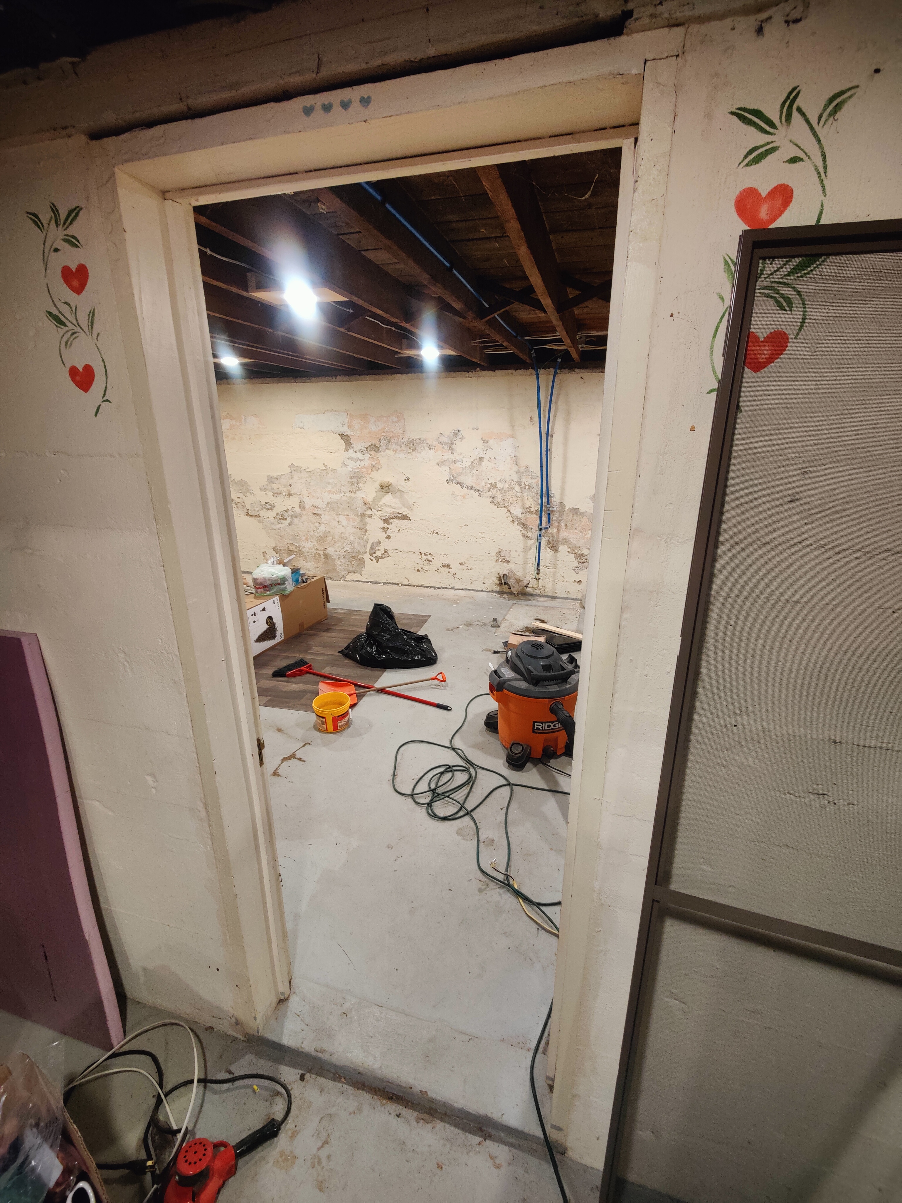 DIY Basement Doorway Repair Project