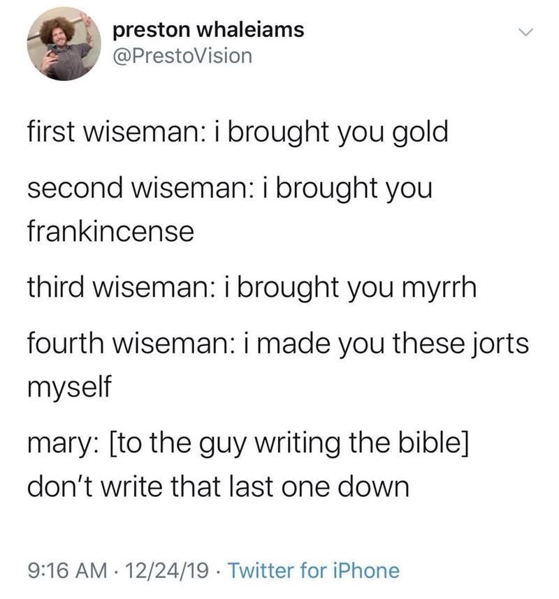 The 4th Wise Man: A Florida Twist