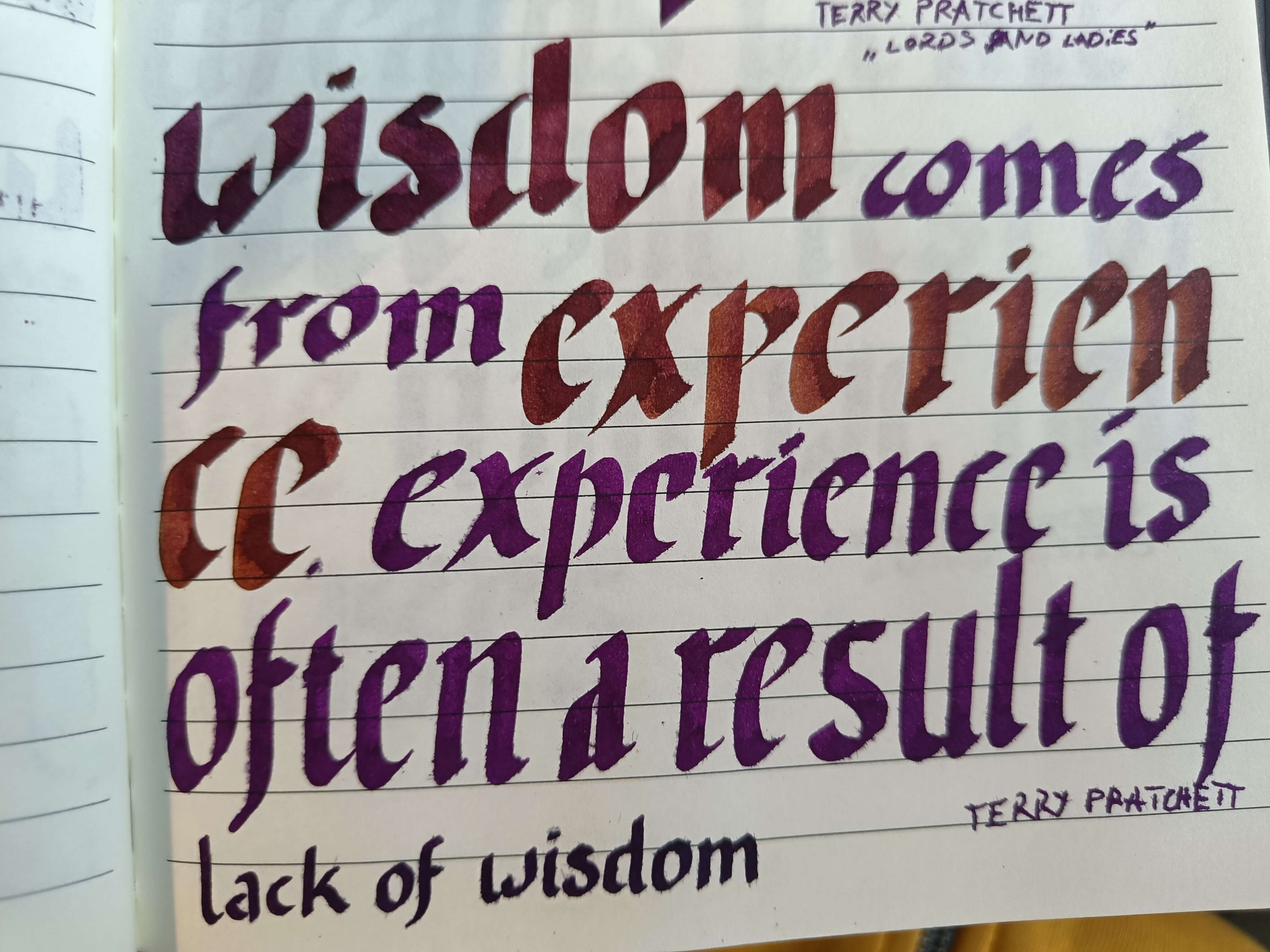Finding Joy in Calligraphy During My Free Time