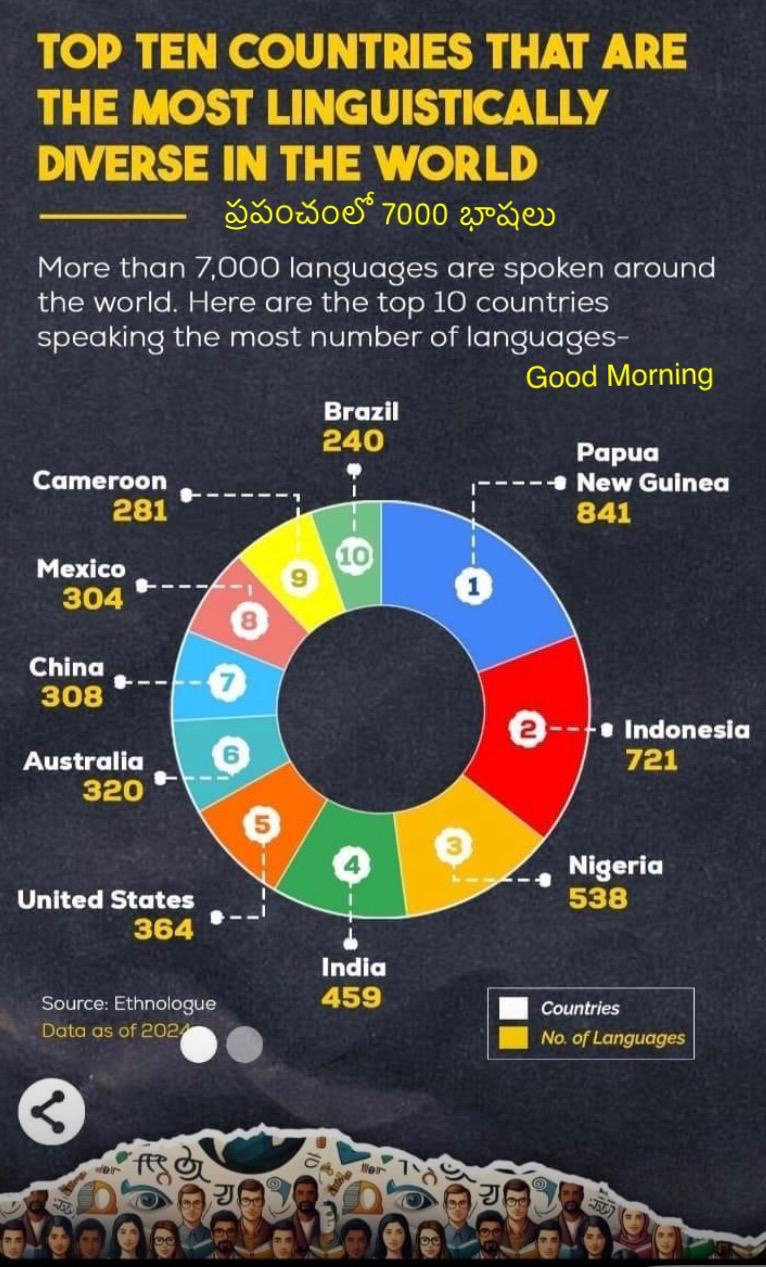 Surprising Linguistic Diversity: Our Country's Hidden Ranking
