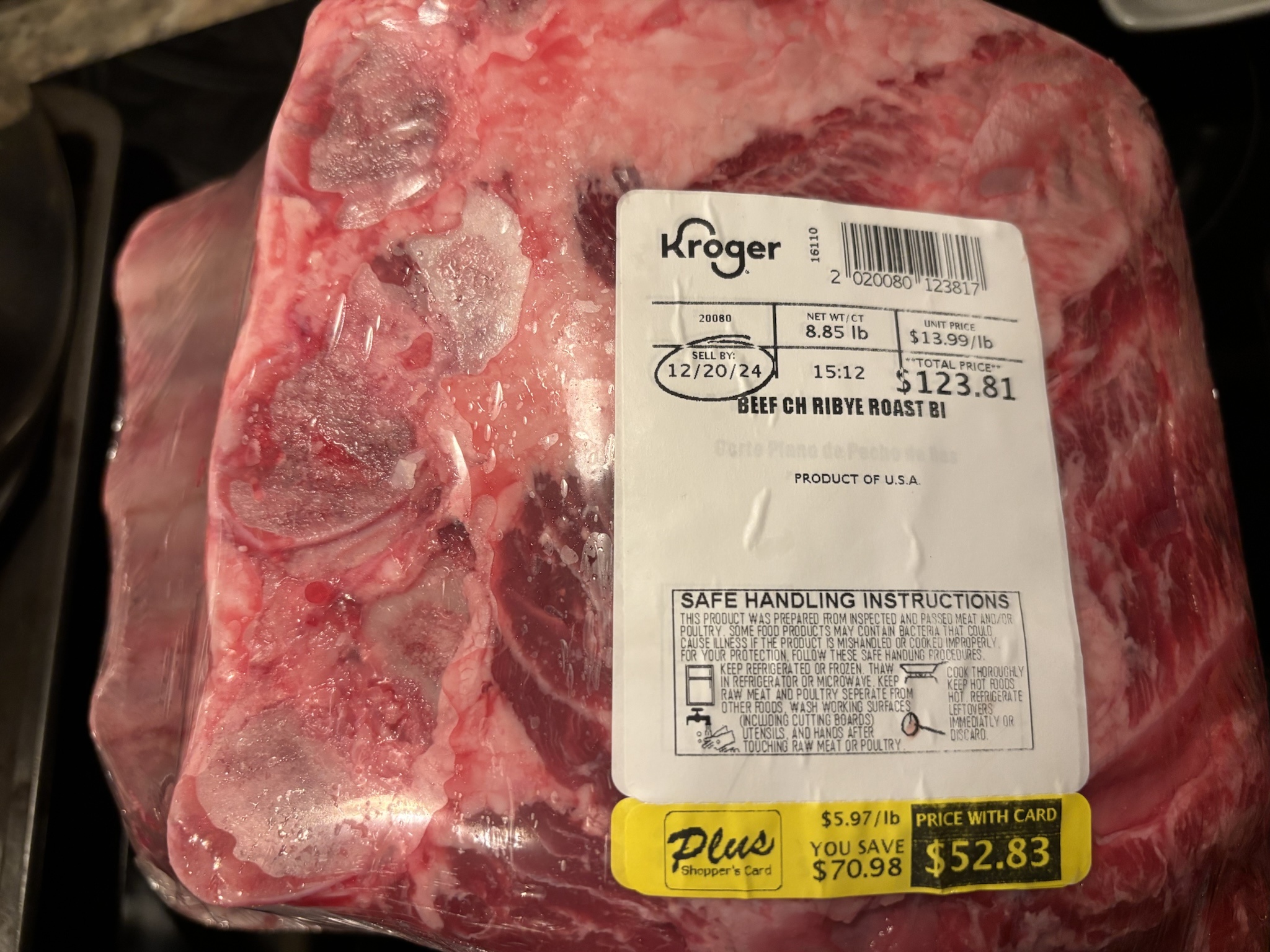 My love for Yellow Tag meat is real!