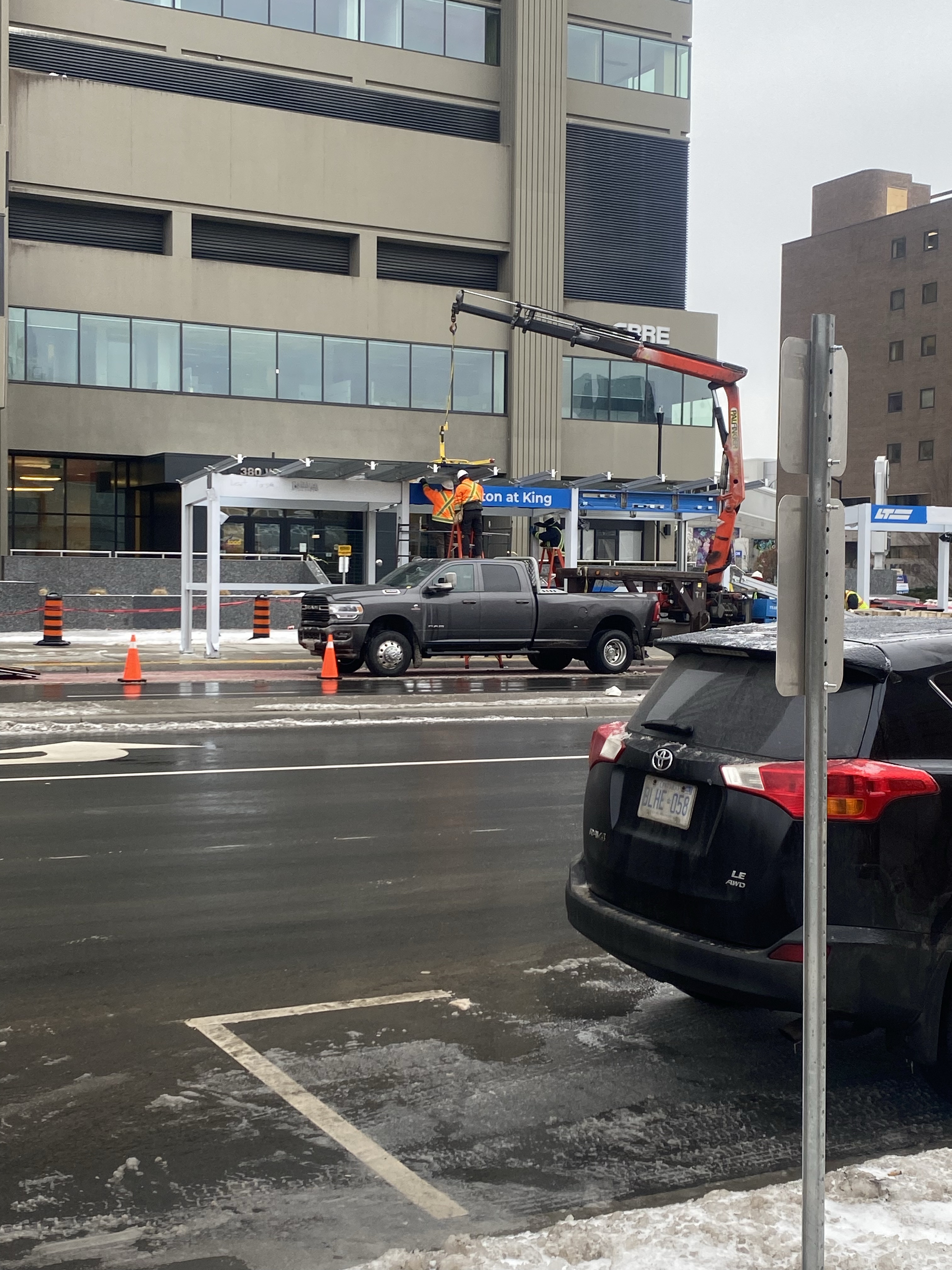 So this is how you create a bus stop, huh?