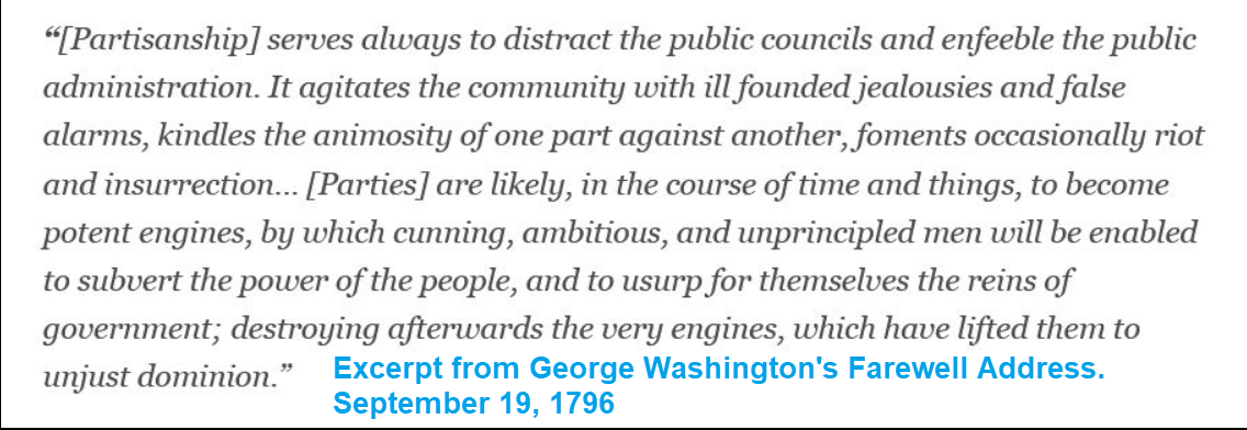 George Washington's Wisdom Still Rings True Today