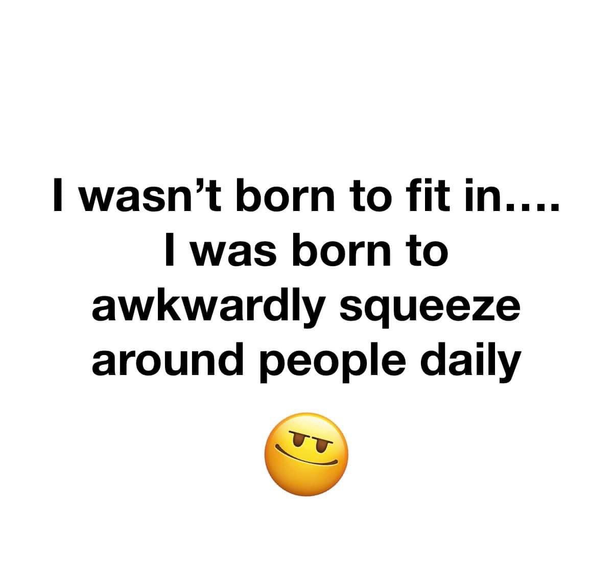 Why Fitting In Is So Overrated