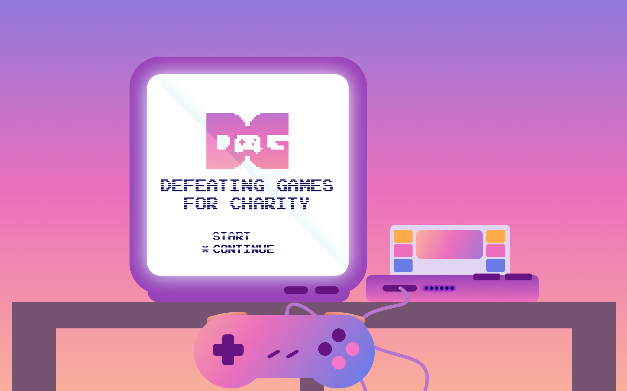 Gaming for a good cause: Defeating challenges for charity