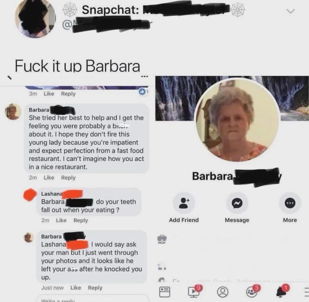 Wow, Barbra, just wow!