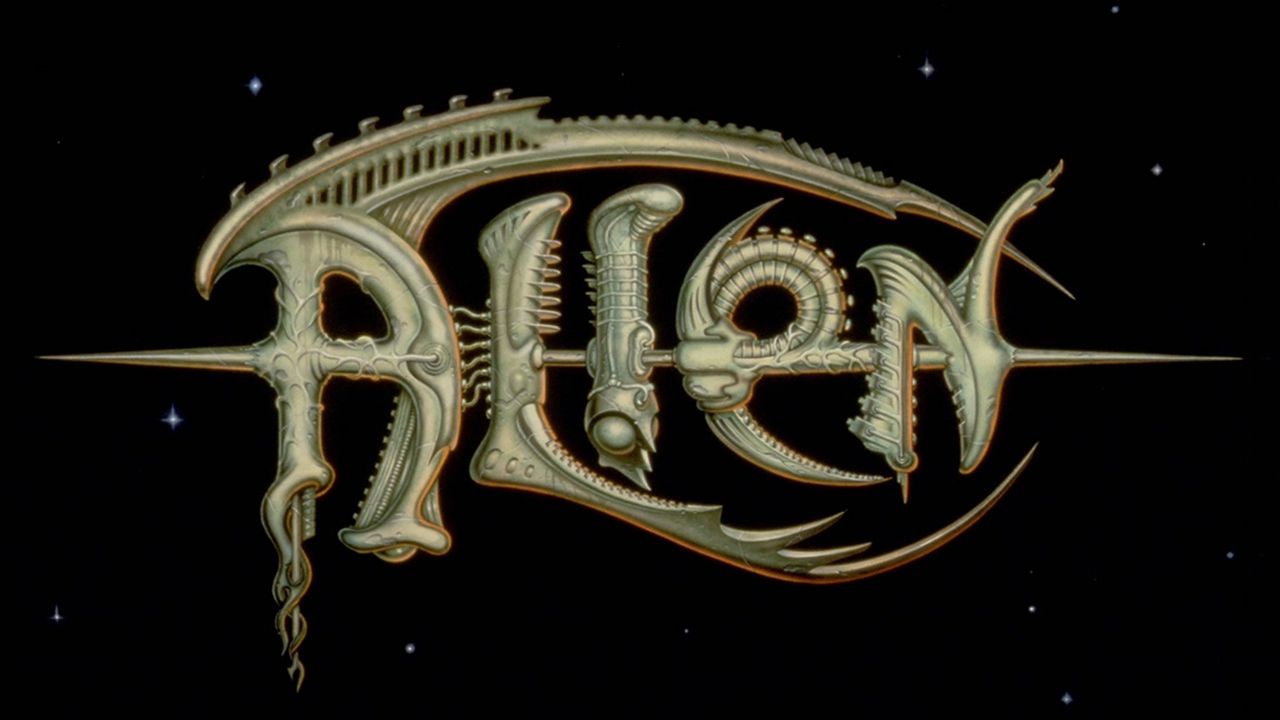 Rare and Unused 'Alien' Logo by Michael Doret from 1979