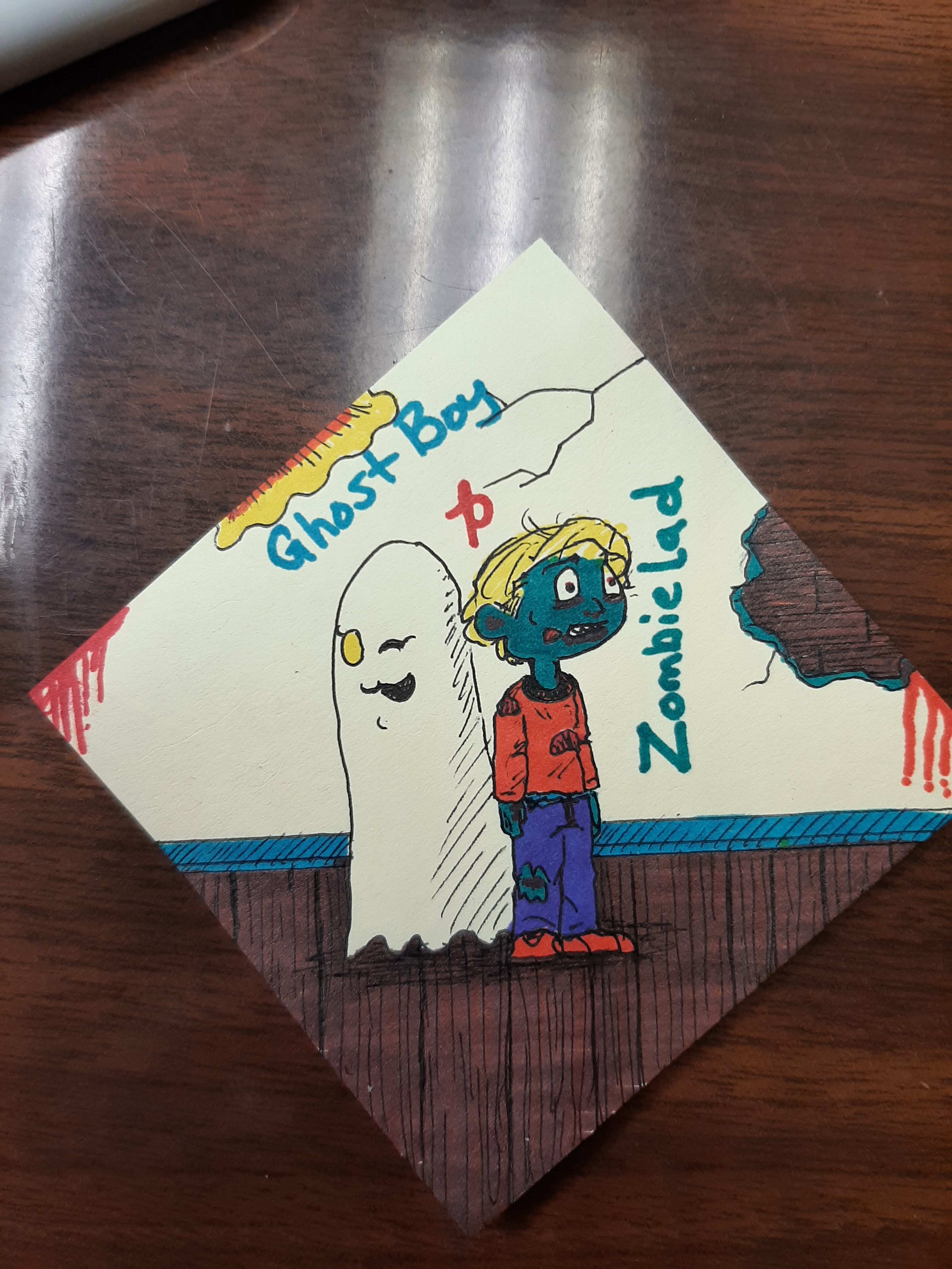 The spooky duo of Post-it Notes is here to haunt you!