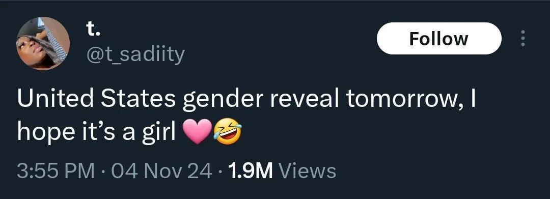 The only gender reveal party I can get behind!