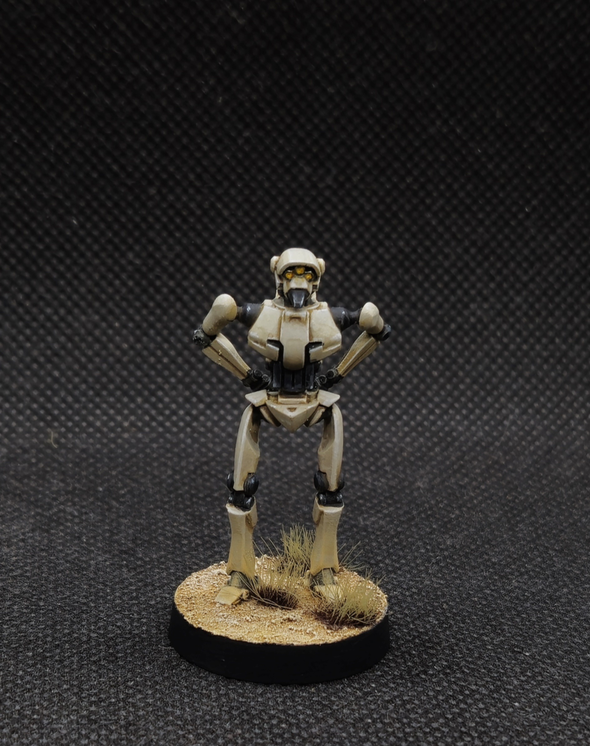 Check out this painted super tactical droid from Star Wars Legion!