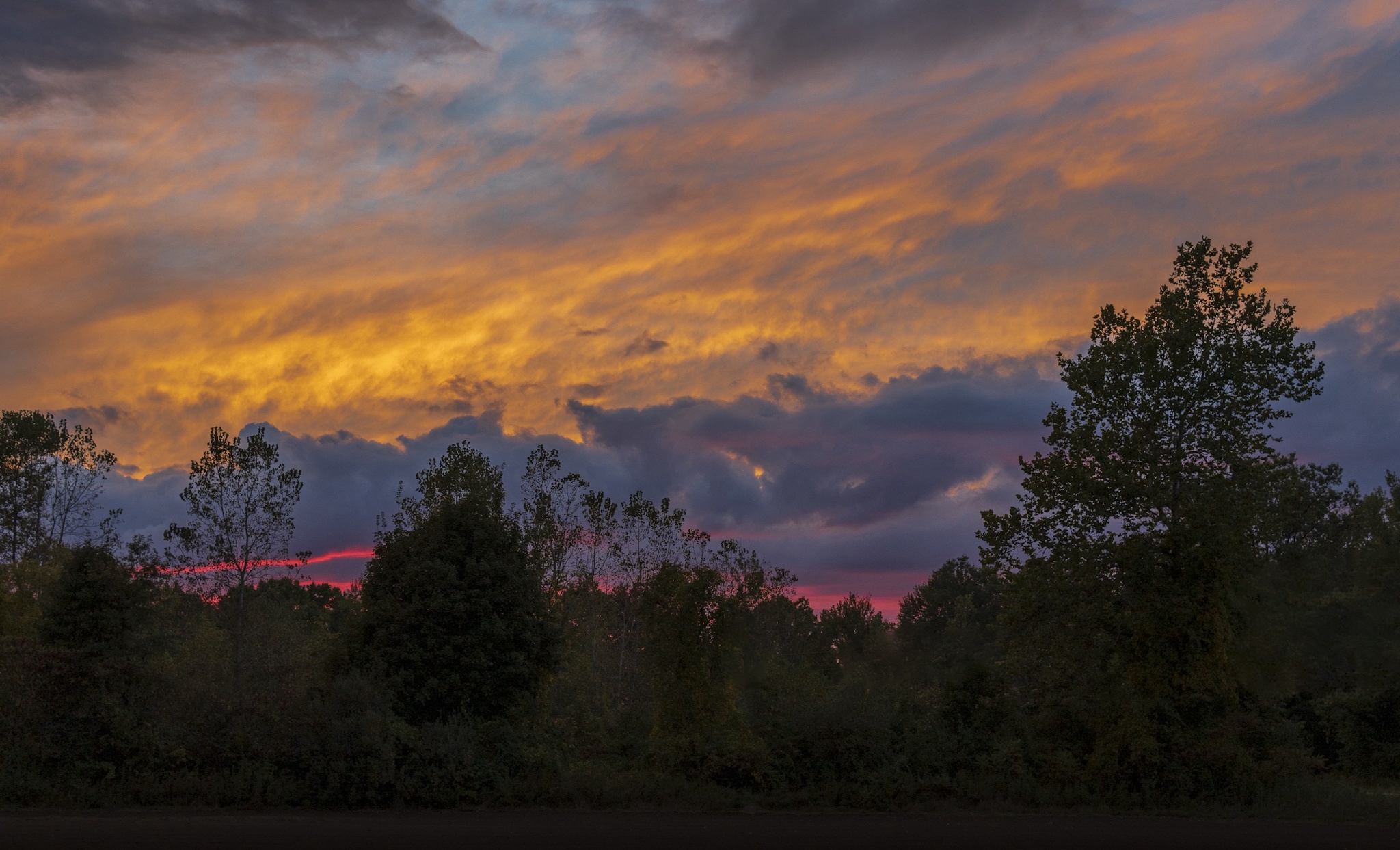 Breathtaking October sunset vibes